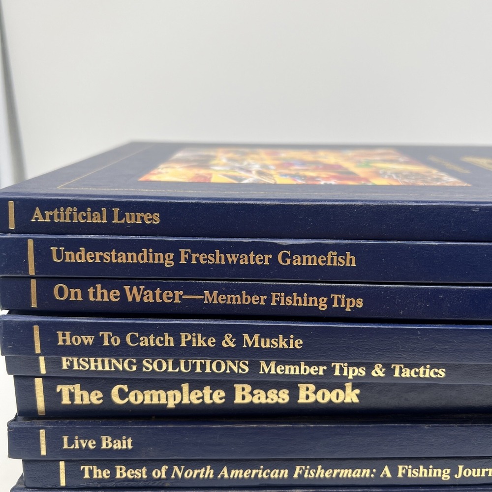 11 Books: North American Fishing Club Hardcover Books - Picture 3 of 4